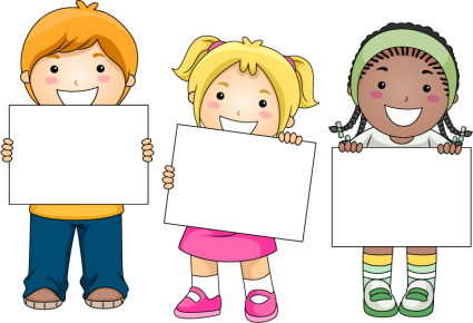 3 For blank cardboard child vector material
