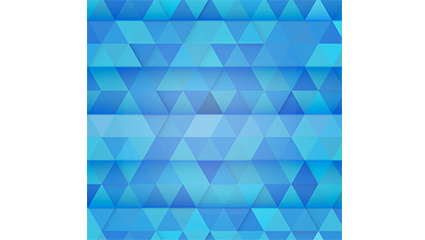 Blue triangle mosaic background vector material