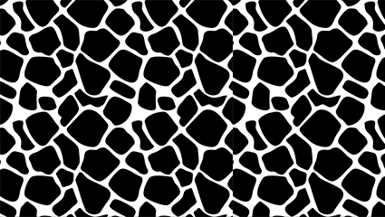 Black and white cows grain background vector material