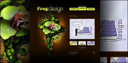 Exclusive designer-wide flash templates