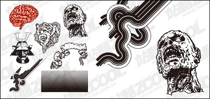 gomedia production set12 free vector material