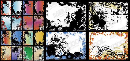 Border ink vector material