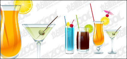 cups drinks vector material