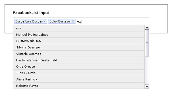 JQuery-based multiple-choice text box (JS + CSS)