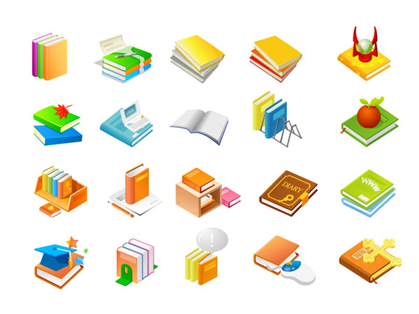 Dr. caps, apples, bookshelves, e-book, the key to the Bible