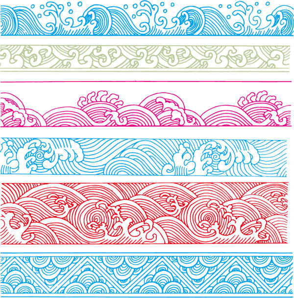 Spray pattern vector material