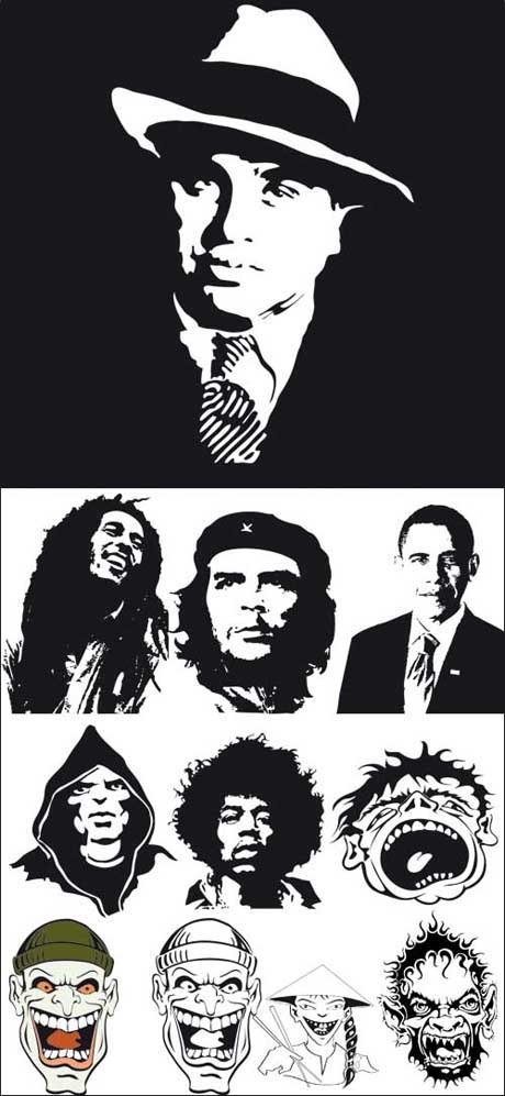 Celebrity Portrait Vector