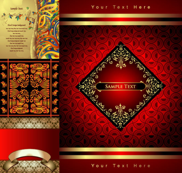 Totem classical pattern vector material