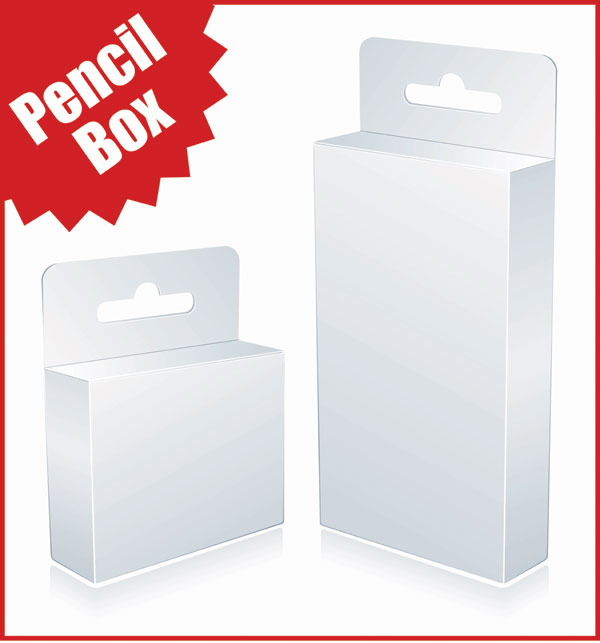 Blank box vector material