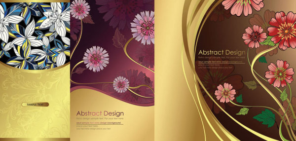 Traditional pattern background vector of material
&nbsp;