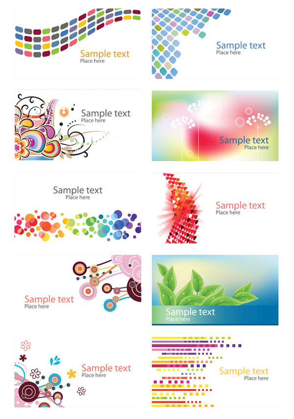 Tide dazzle colour card vector of material
