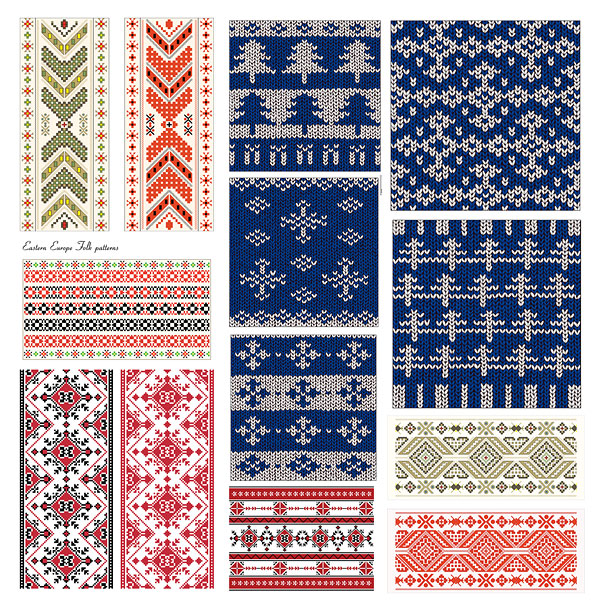 Pixel pattern vector material