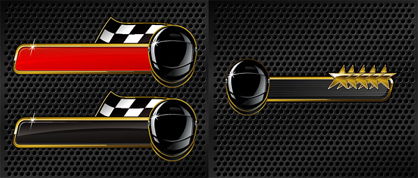 Racing helmet vector material