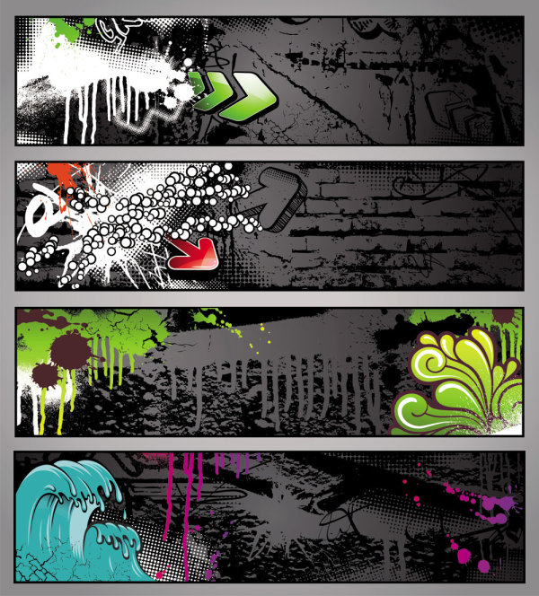 Trend of graffiti - vector