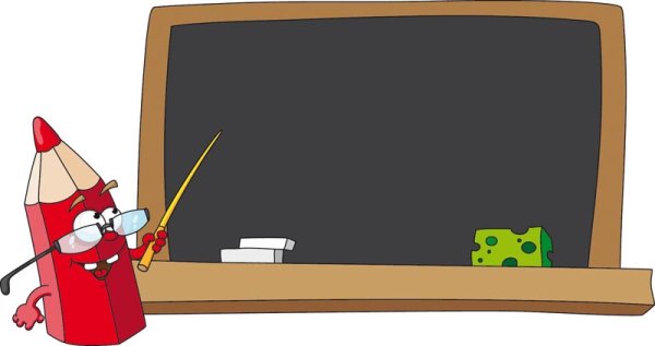 Cartoon pencil 04 - vector