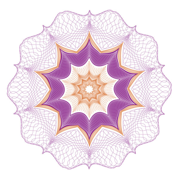 Fine anti-counterfeit pattern 05-- vector material