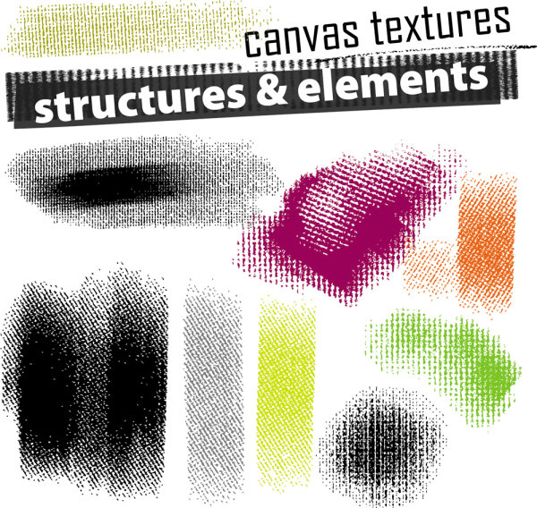 A variety of beautiful brush effects 05 - vector