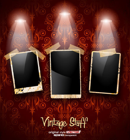 Photo Frame Show box 01 - vector material