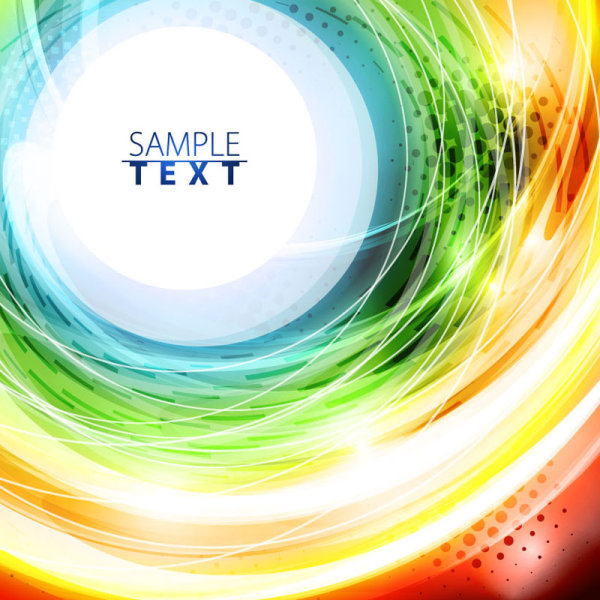 The brilliant dynamic background 01 - vector material