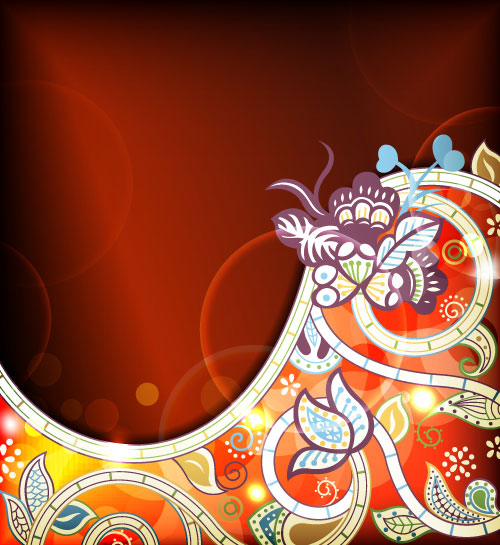 Retro pattern 04 - vector material