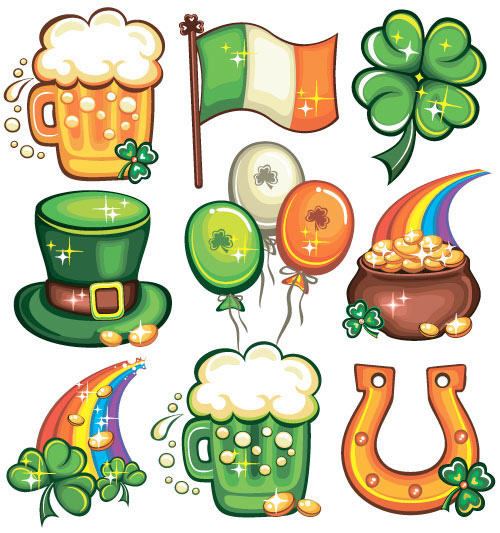 Cartoon pattern 01 - vector material