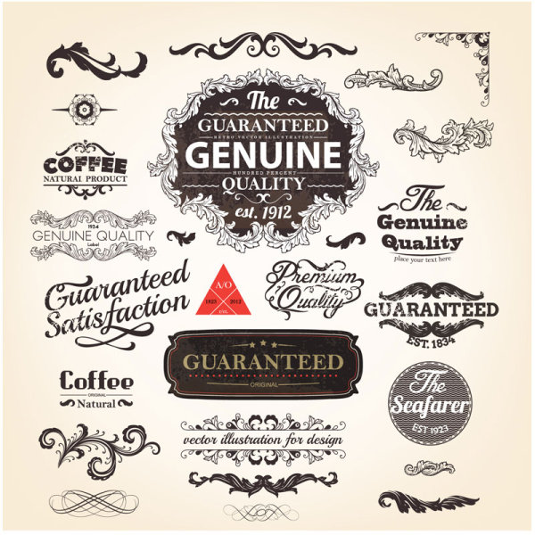 European pattern 02 - vector material