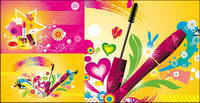 Theme color vector material