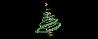 3D Christmas tree material