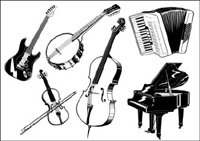 Music category vector material (2)