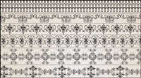 European-style lace pattern 01 - Vector