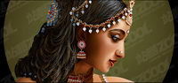 Realist style of the standard Indian beauty