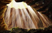 Light and cave