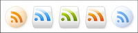 Crystal rss Subscribe button campaign transparent PNG