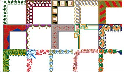 Simple practical border vector Series -1 (50P)