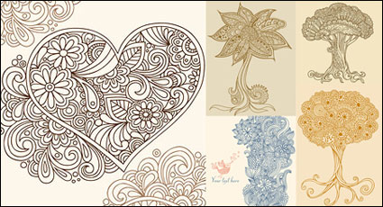 Vector illustration trend lines