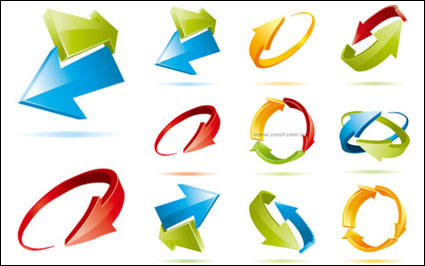 Dynamic stereo arrow vector