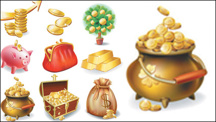 Commercial and financial icon vector material -3