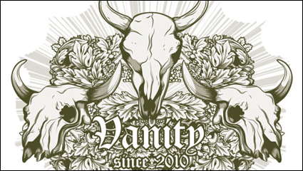 The trend of T-shirt 01 - vector material