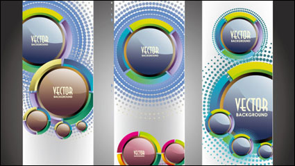 Trend bookmark card 05 - vector material