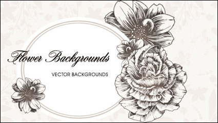 Line art pattern background 01 - vector