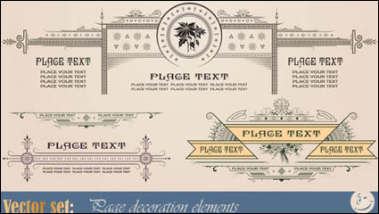 European border 04 - vector material