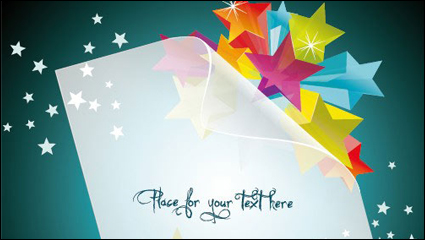 Brilliant dynamic pentagram 04 - vector material