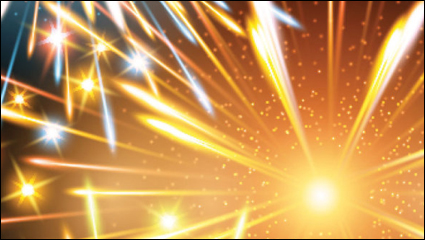 The fireworks the effect of 05 - vector material