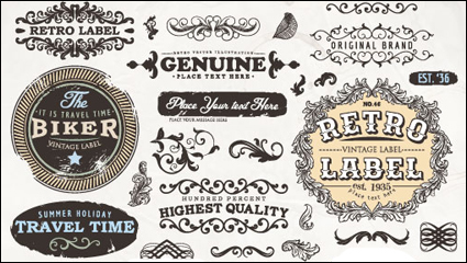 European patterns 04 - vector material