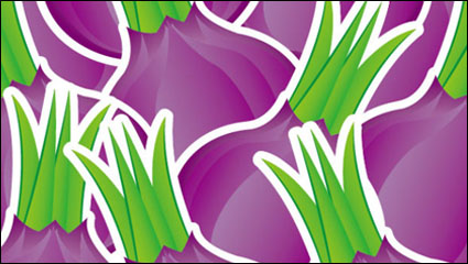 Cartoon vegetables background 04 - vector material