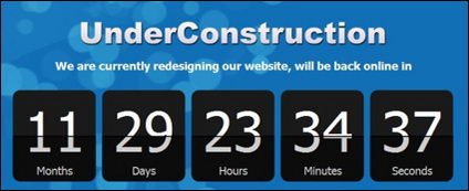 Clock countdown clock and practical effect of the code effects