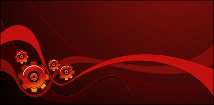 Background lines and gear