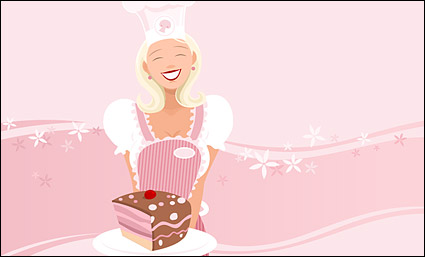 Making cakes for girls