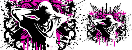 The tide patterns and figures