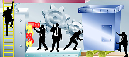 Business vector illustrations